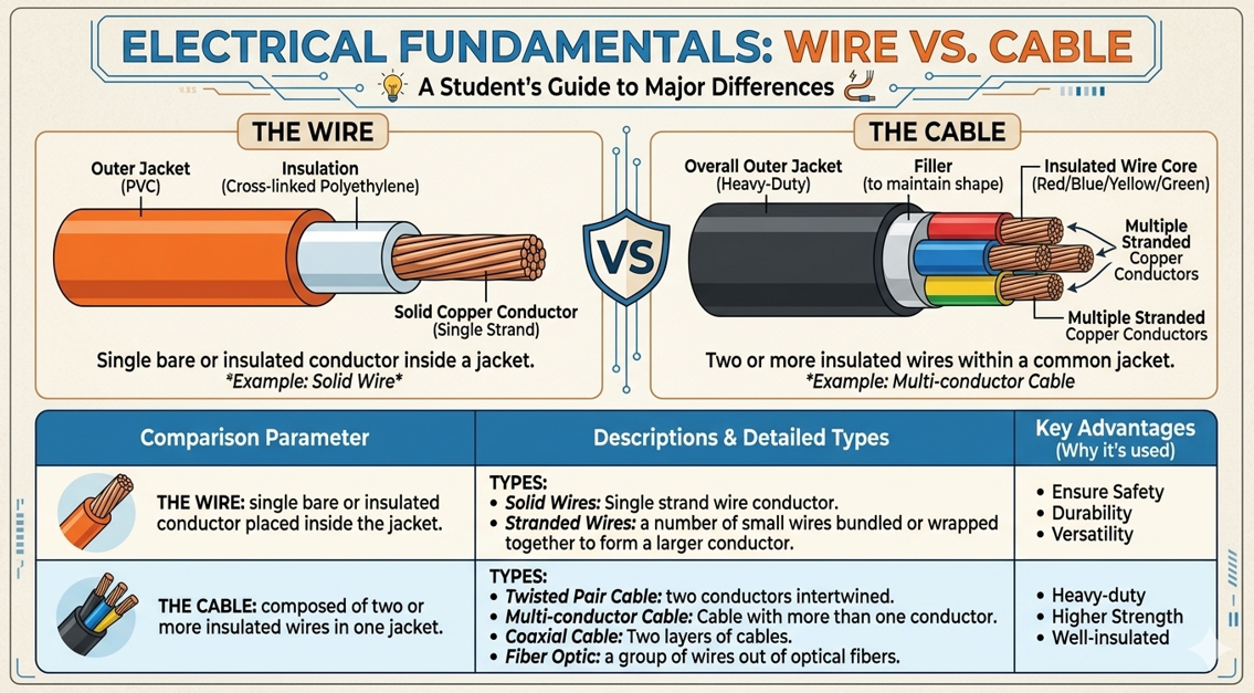Wires and cables